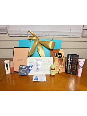 Luxury Beauty & Skincare 9 Piece Bundle MAC Gucci Pixi NYX Fenty YSL Vichy